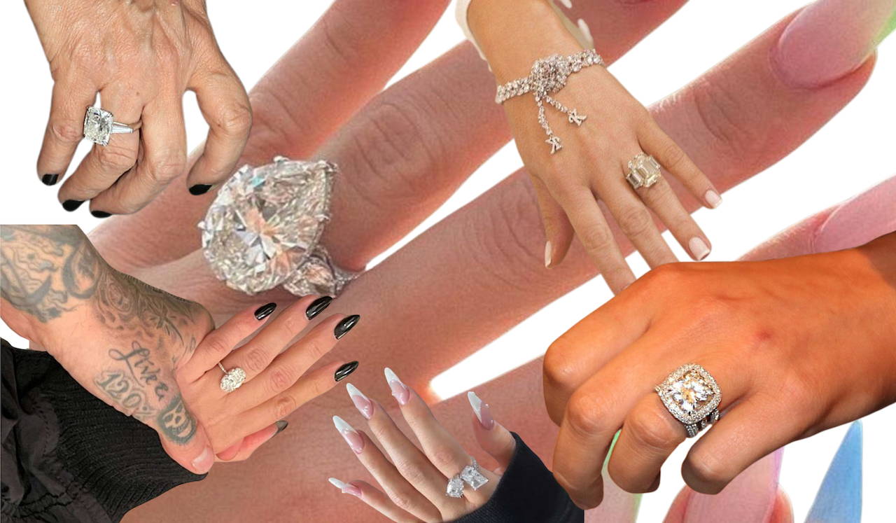 The Full Lowdown on All the Kardashian Engagement Rings Jessica Flinn Fine Jewellery